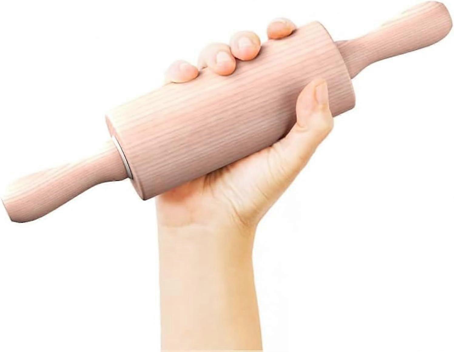 30x5.5cm Small Wooden Rolling Pin for Baking