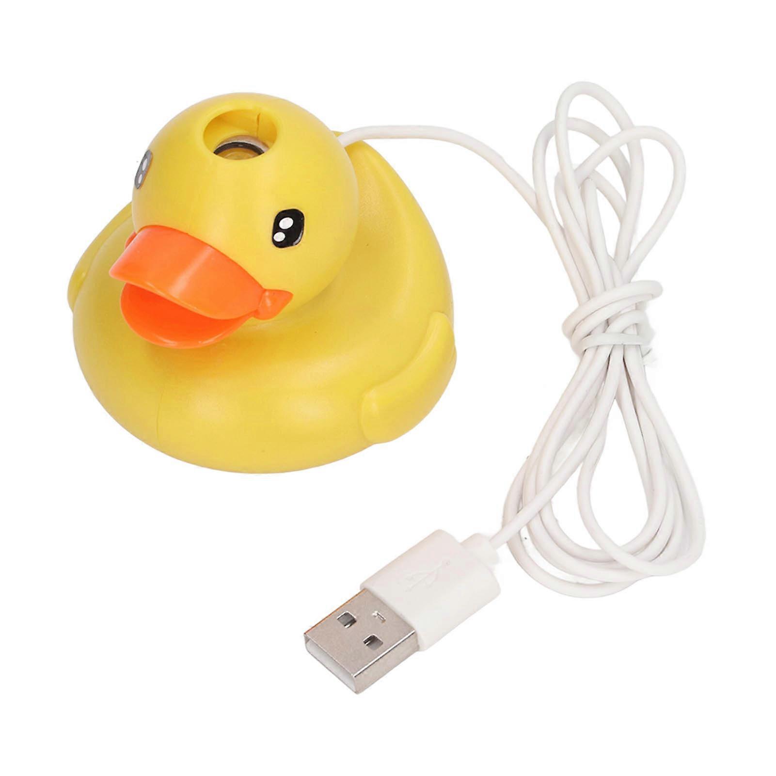 Cute Yellow Duck Air Mini Floating Aromatherapy Humidifier Diffuser Portable USB Air Purifier