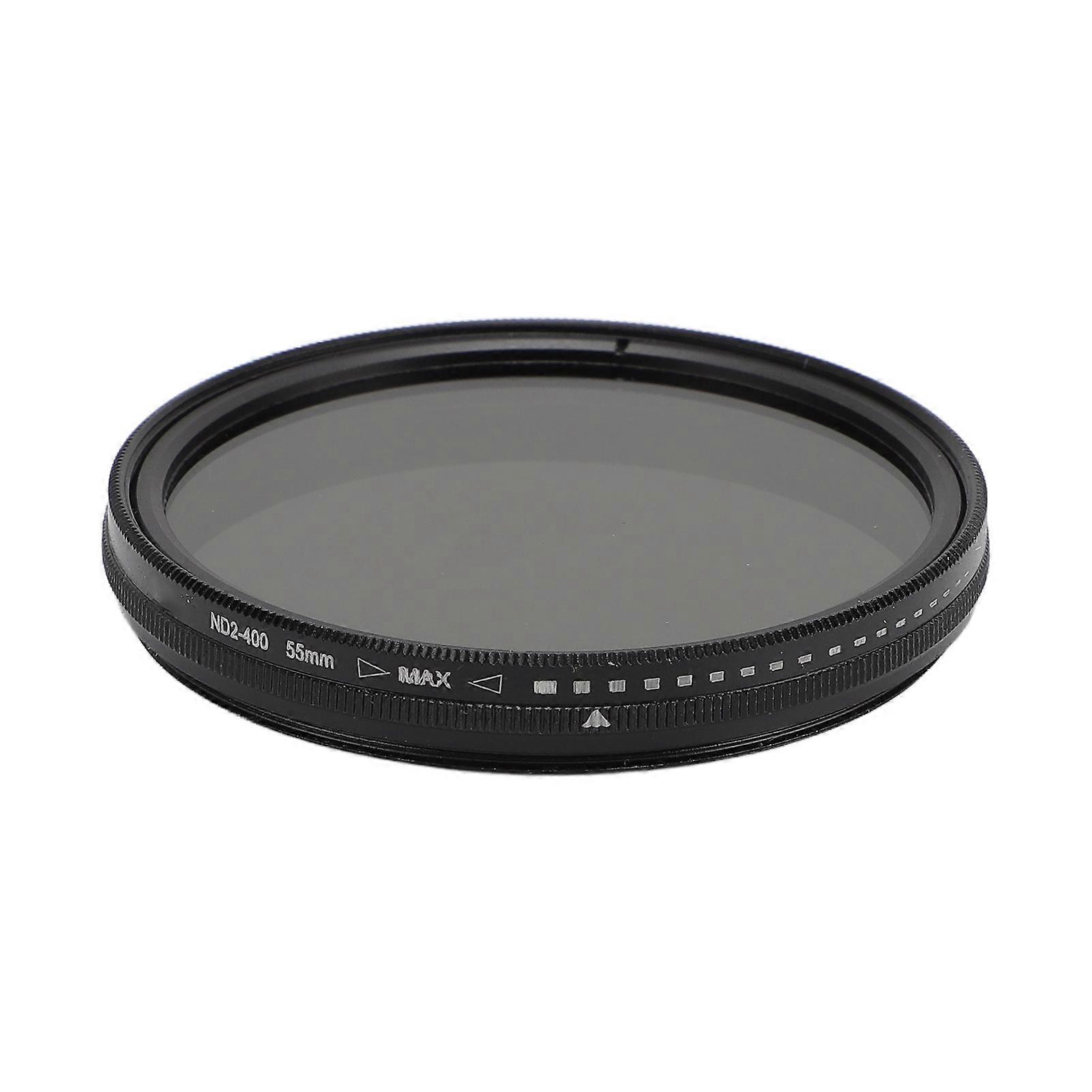 Adjustable ND2-400 Lens Filter - Variable Neutral Density for Versatile Photography