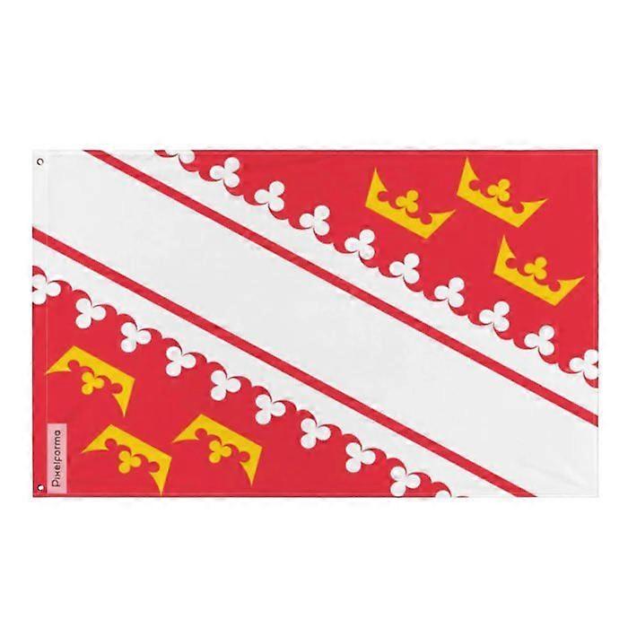 Flag of Alsace – 90 x 150 cm – Polyester – Iron eyelets – Durable