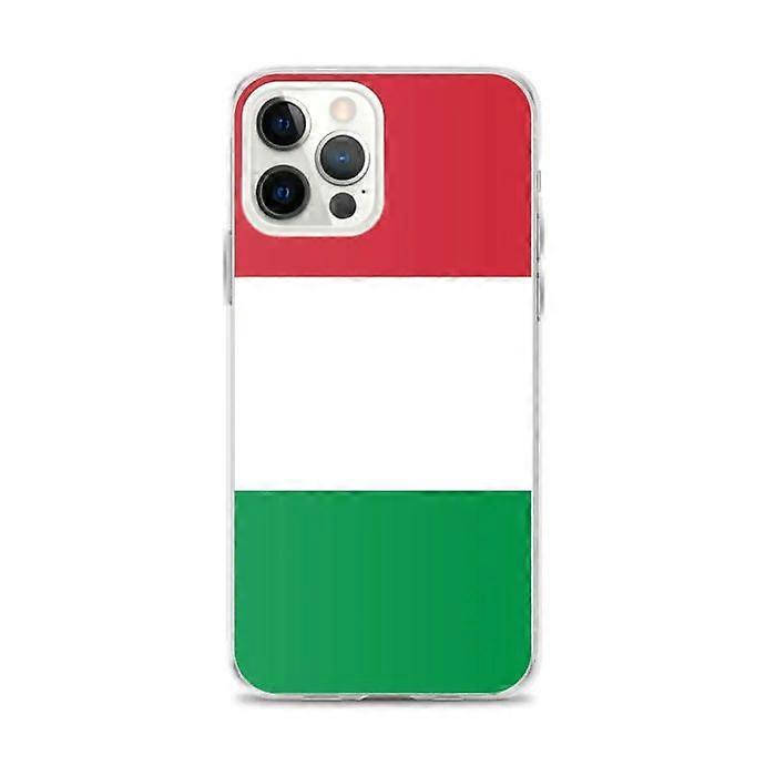 iPhone Case - Italy Flag - iPhone 12 Pro Max - Soft - Multicolor - Vertical