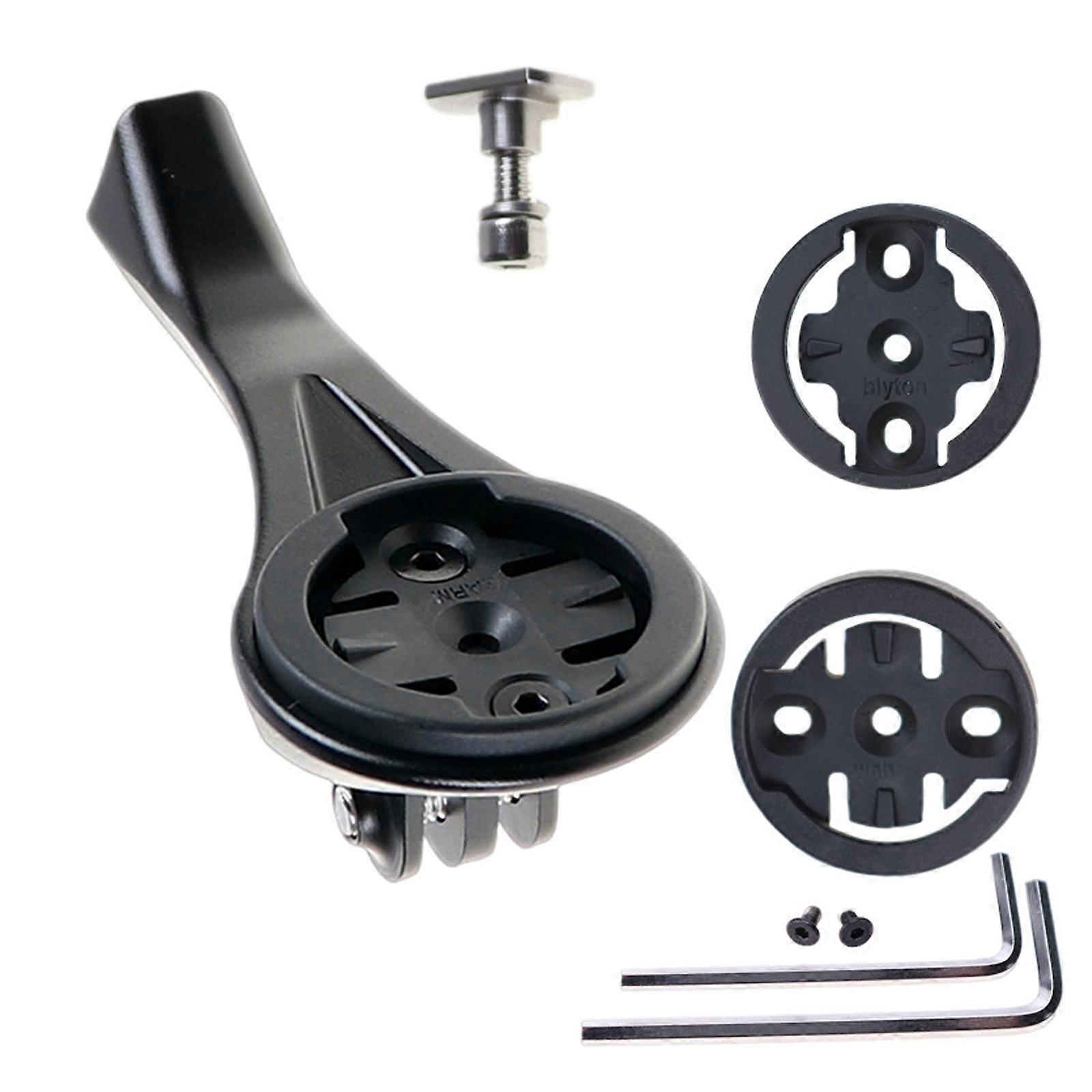 Easy To Install Aluminum Bike Computer Rack Quick Release Bike Mount Biking Accessories for Accurate Data Tracking