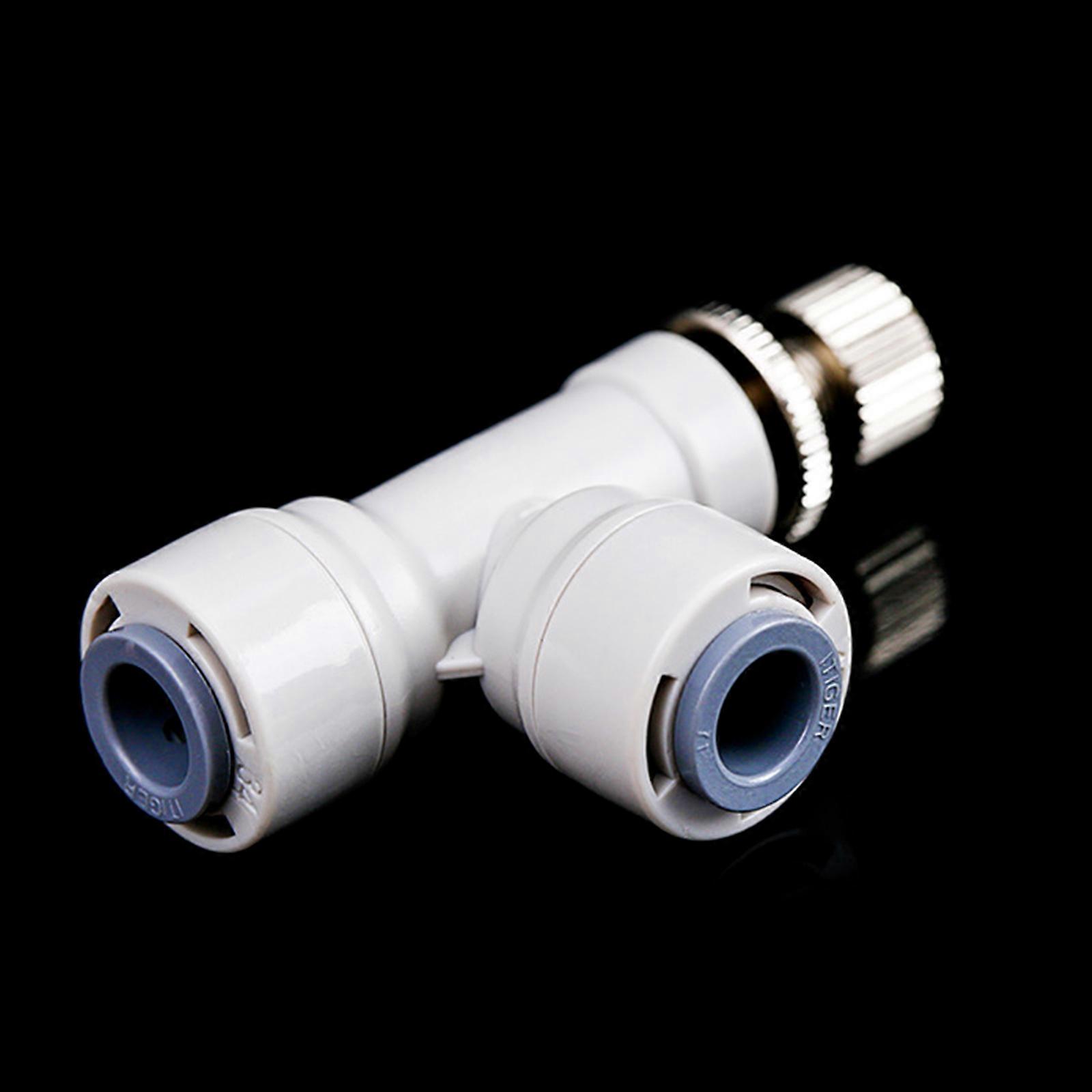 Upgraded Waterflow Control for Valve Pressure Reducer-  1/4" Thread Easy Installation fitting- for Water Purifier Compac