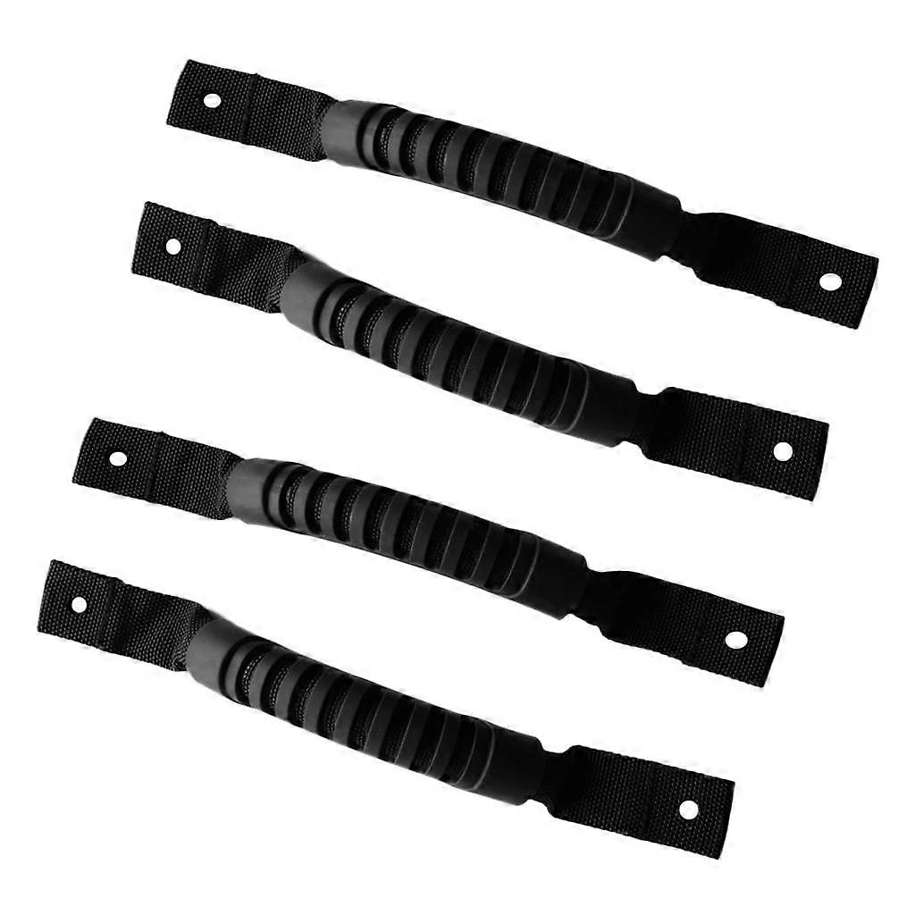4pcs Kayak Carry Handle Webbing Hand Fitting Sit On Top Boat Canoe Strap