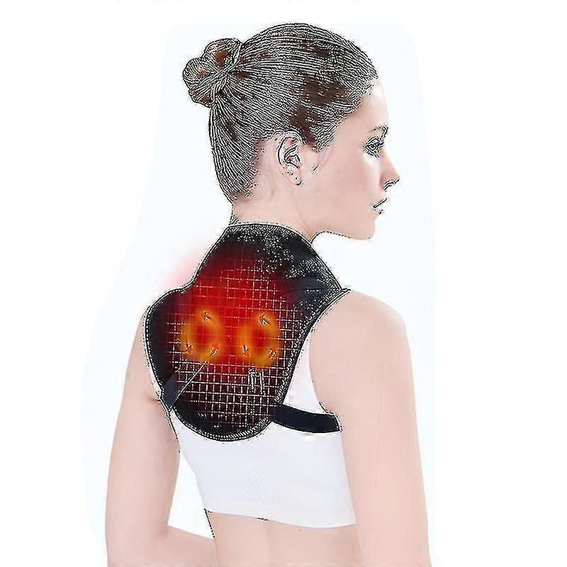 Neck Heating Wrap With Adjustable Time And Temperature Control