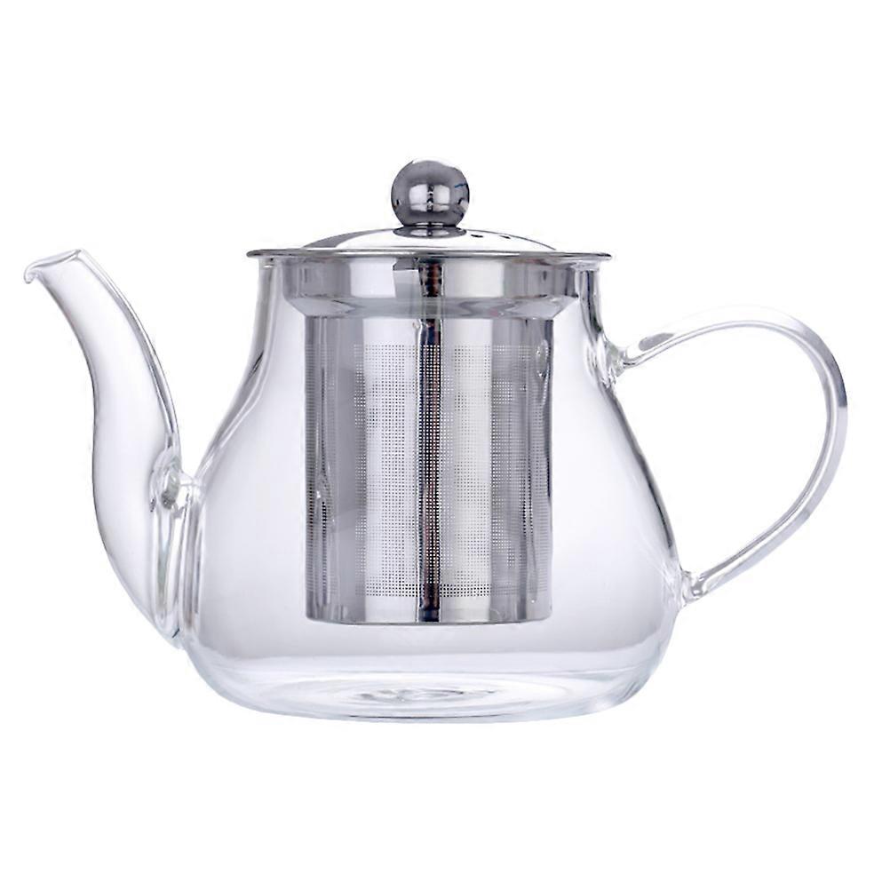 Glass Teapot with Removable Infuser, Designed for Versatile Use in Brewing Beverages