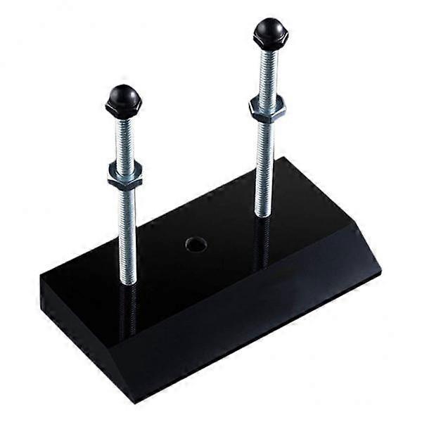 2- Skateboard Wall Mount hanger, Floating Wall Mount for , Skis, Black