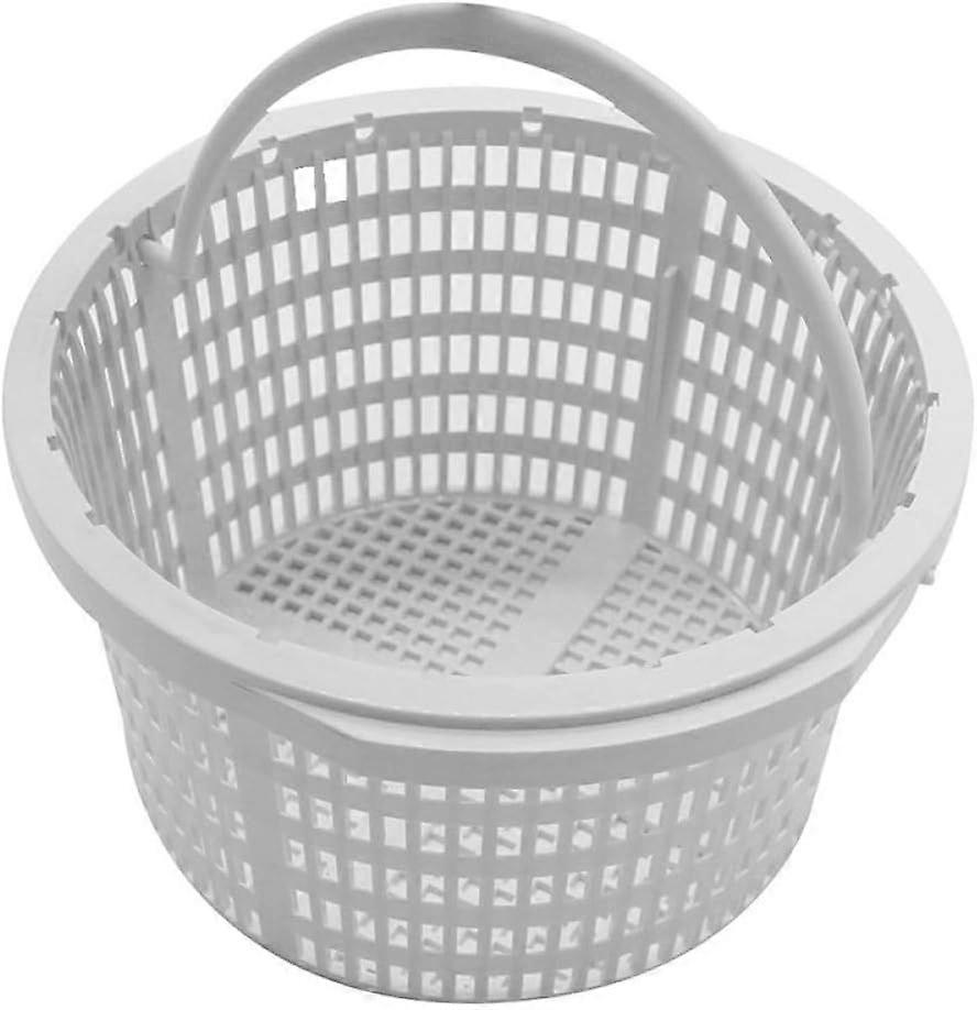 Round Basket for Pool Skimmer - Diameter 16.8 cm - White