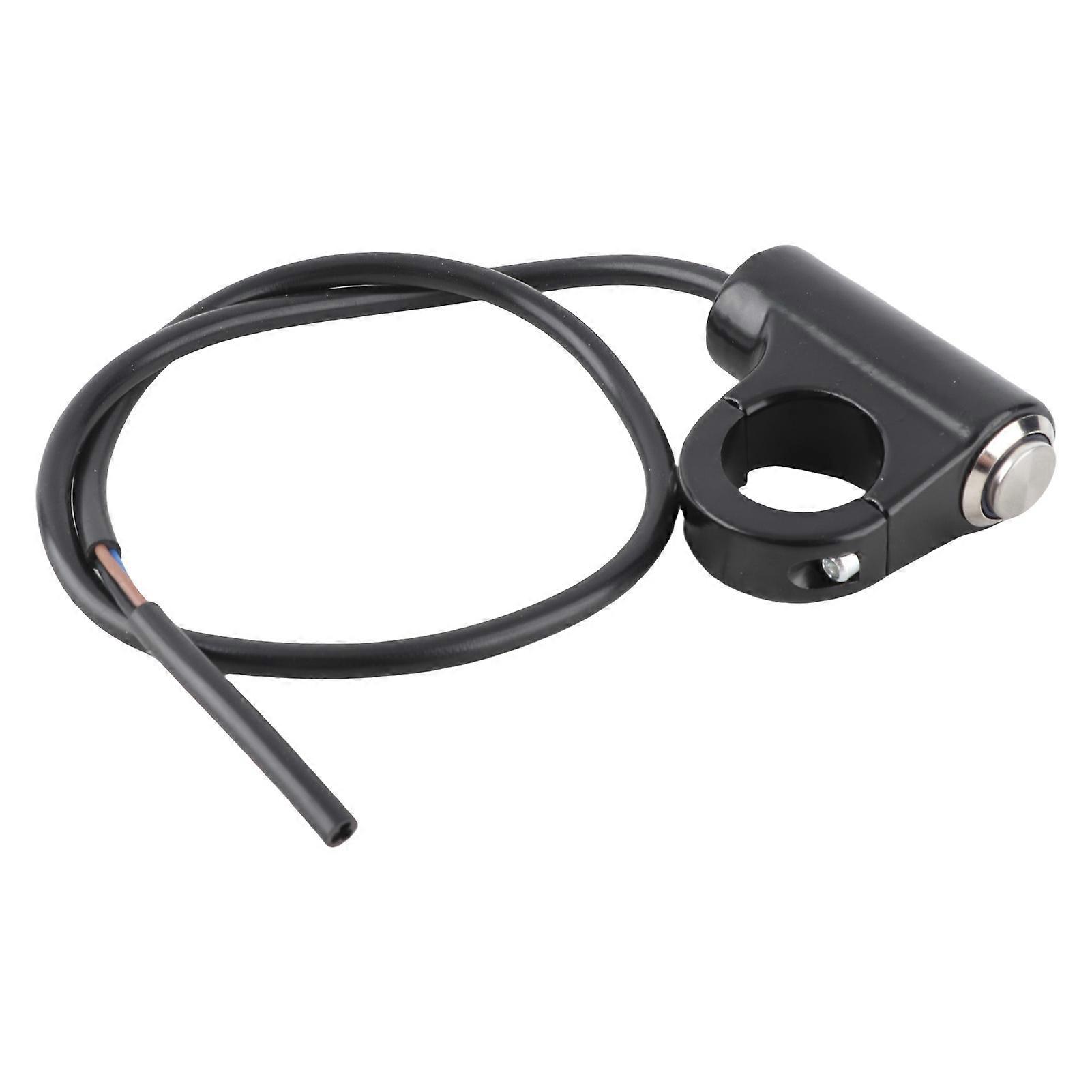 22mm Motorcycle Handlebar Switch Model A Blue Ray Version, Black