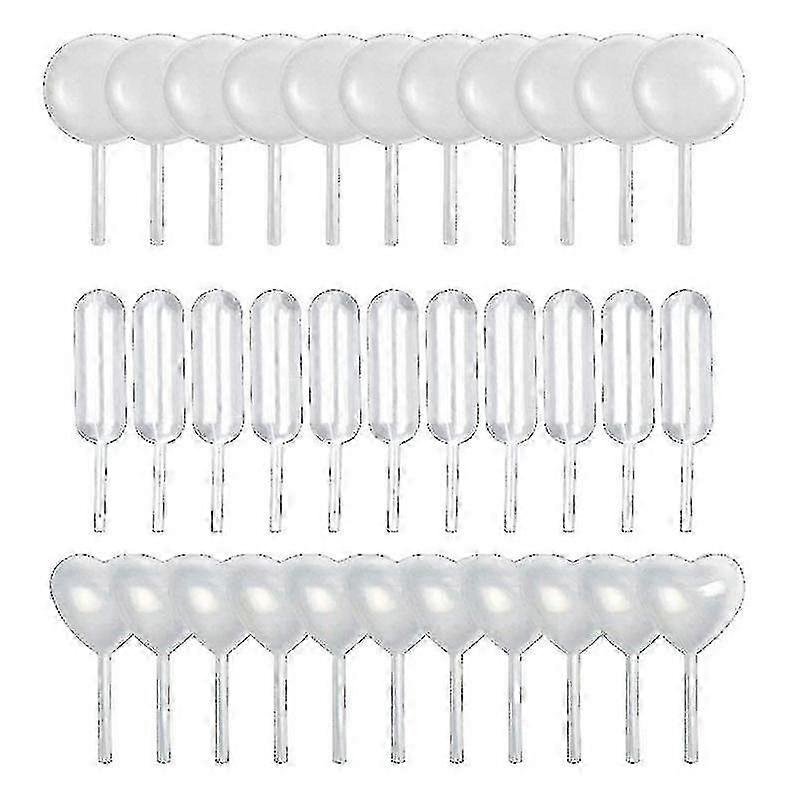 200pc Clear Translucent Pasteur Pipettes for Baking, Candy - Easy-Squeeze Disposable Food-Grade Droppers hwy
