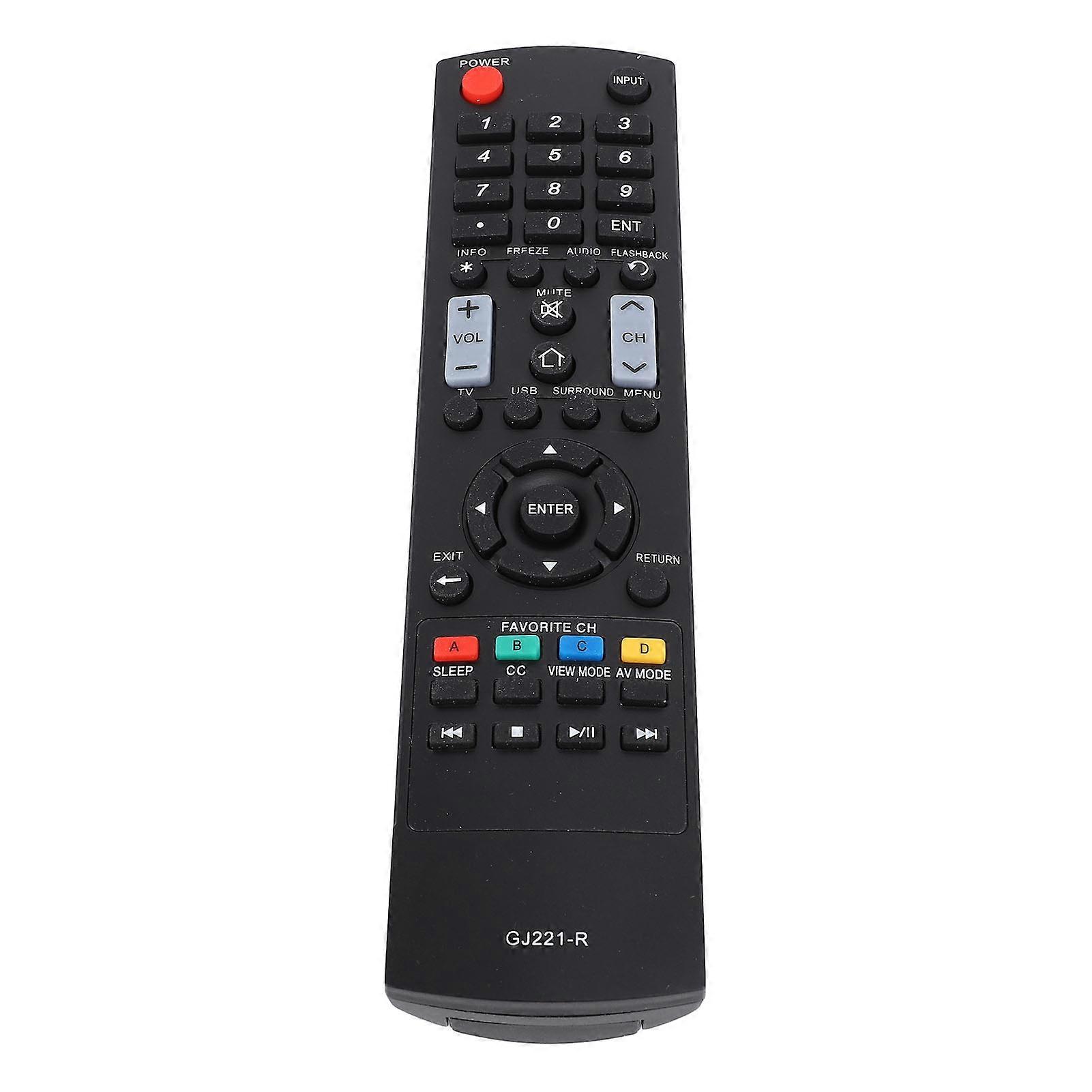 GJ221-R LED TV Remote Control Replacement for LC-65LE643U & LC-55LE643U Models