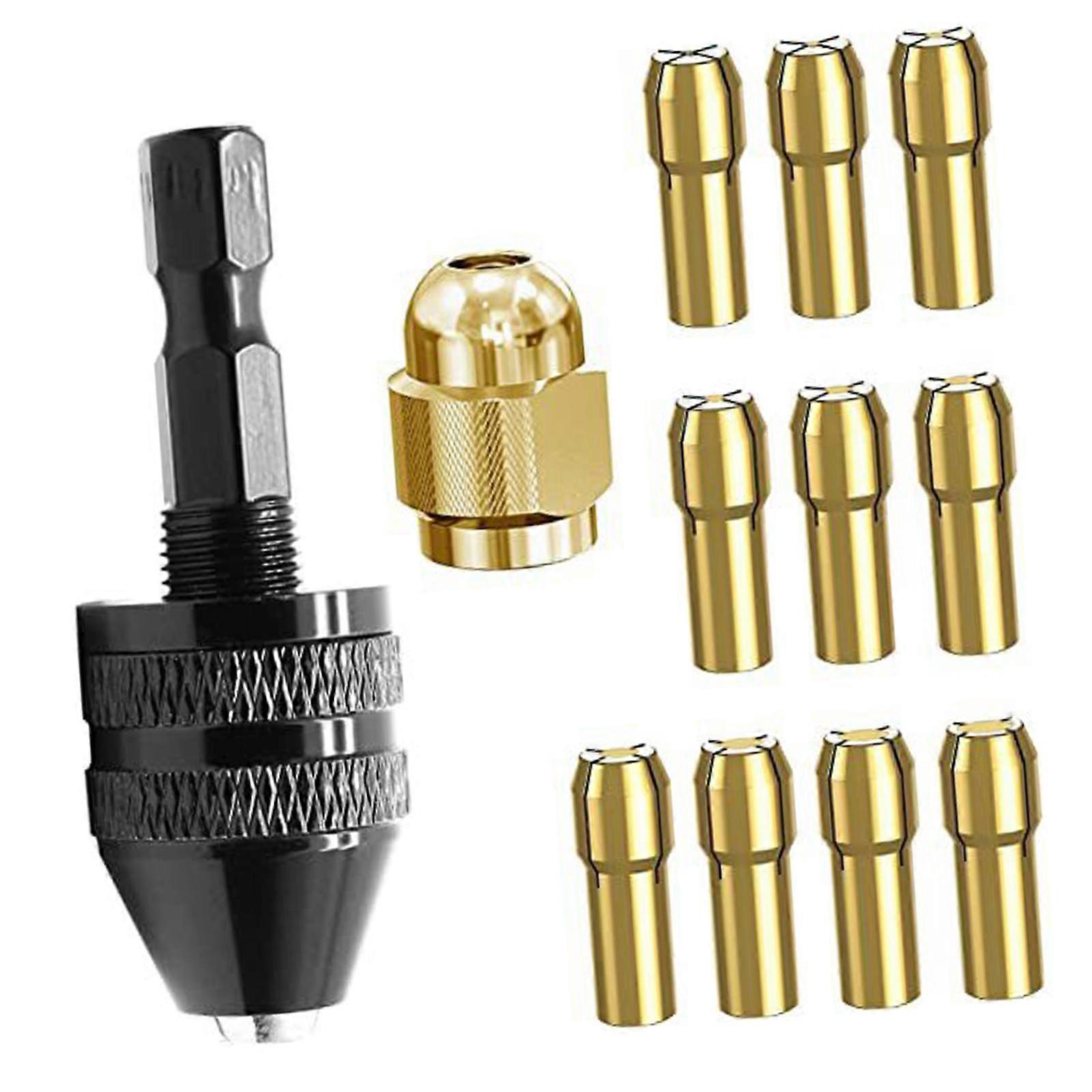 12x drill bit Adapter Engraving Machine electric Drill Bit Collet