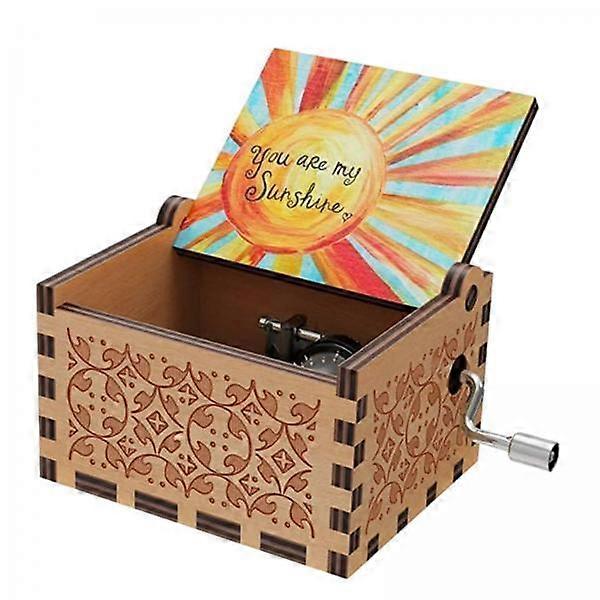 クラシック ハンド クランク オルゴール - 特別な瞬間のための時代を超越したメロディー