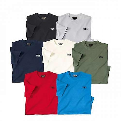 Atlas For Men Mens Cotton T-Shirt (Pack of 7)