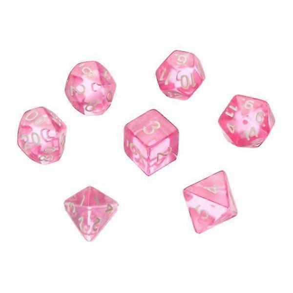 10x7Pcs Polyhedral Dices Multi Sided Dices for Card Games Table Game Board Game