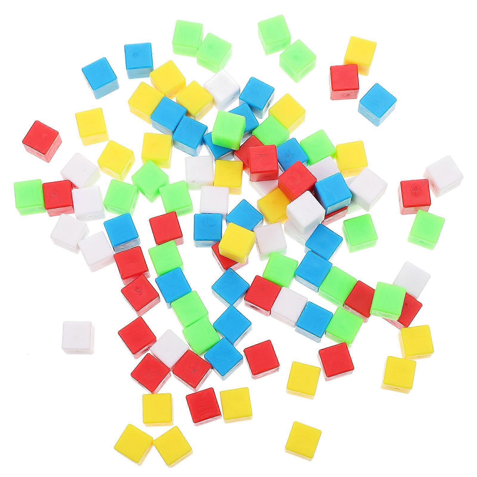 Math Teaching Building Block Sensory Toys For Children In 1CM Size Made Of Plastic 200 Pcs