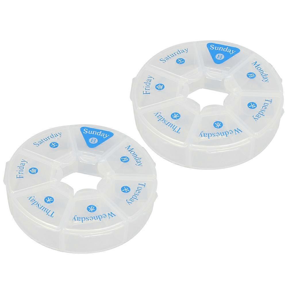Travel Pill Box, Portable Medicine Organizer with Durable Construction for On-the-Go Use