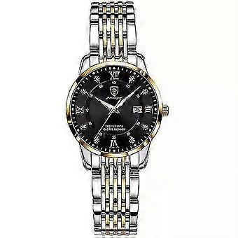 Women Watches Luxury Fashion New Design Ladies Quartz Watch Waterproof Luminous Date Stainless Stain Wristwatch Girlfriend Gift