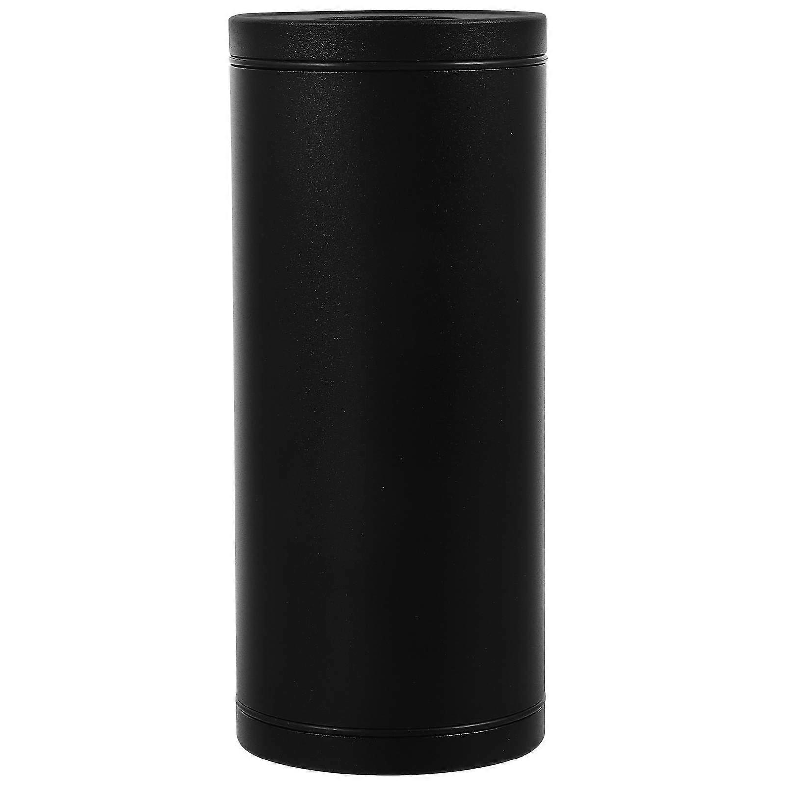 多機能アルミニウム合金ラウンドカーティッシュボックスポータブルディスペンサー旅行および日常使用便利なホルダーコンテナ