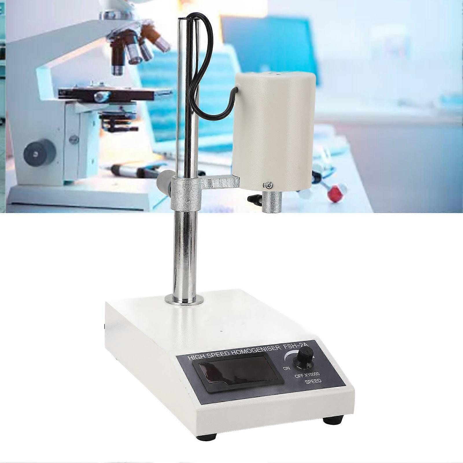 8000‑22000rpm Adjustable High Speed Homogenizer Laboratory Disperser Emulsifier Homogenizer for 5‑1000ml EU Plug 220V 