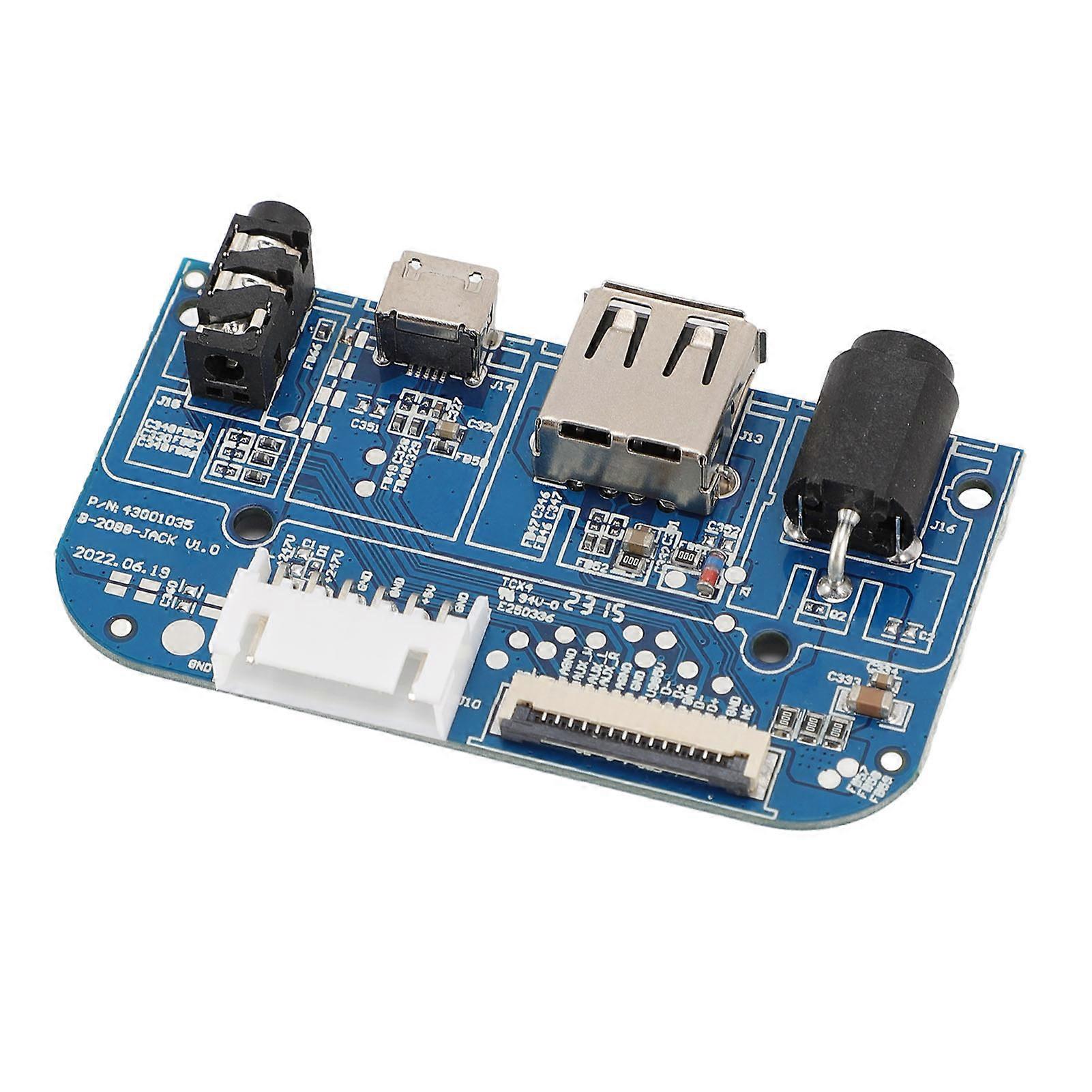 USB 2.0 AC2.5 Jack Power Board Connector Bluetooth Speaker USB Charging Port Board for Boombox 2 ND 