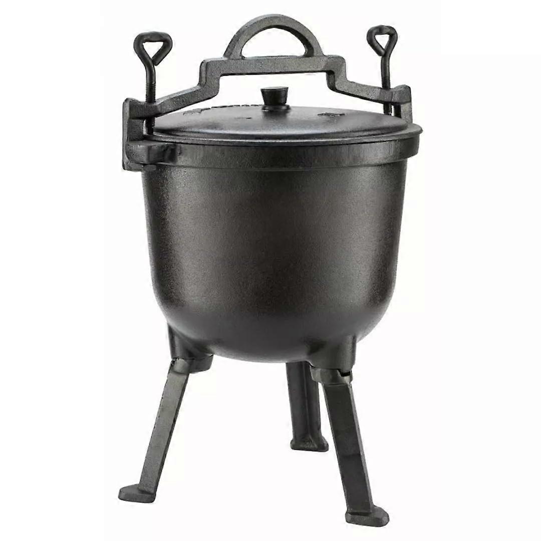 Kazan KH2232 Bouilloire de chasse en fonte Goulasch pot 7 L Ref : 8392