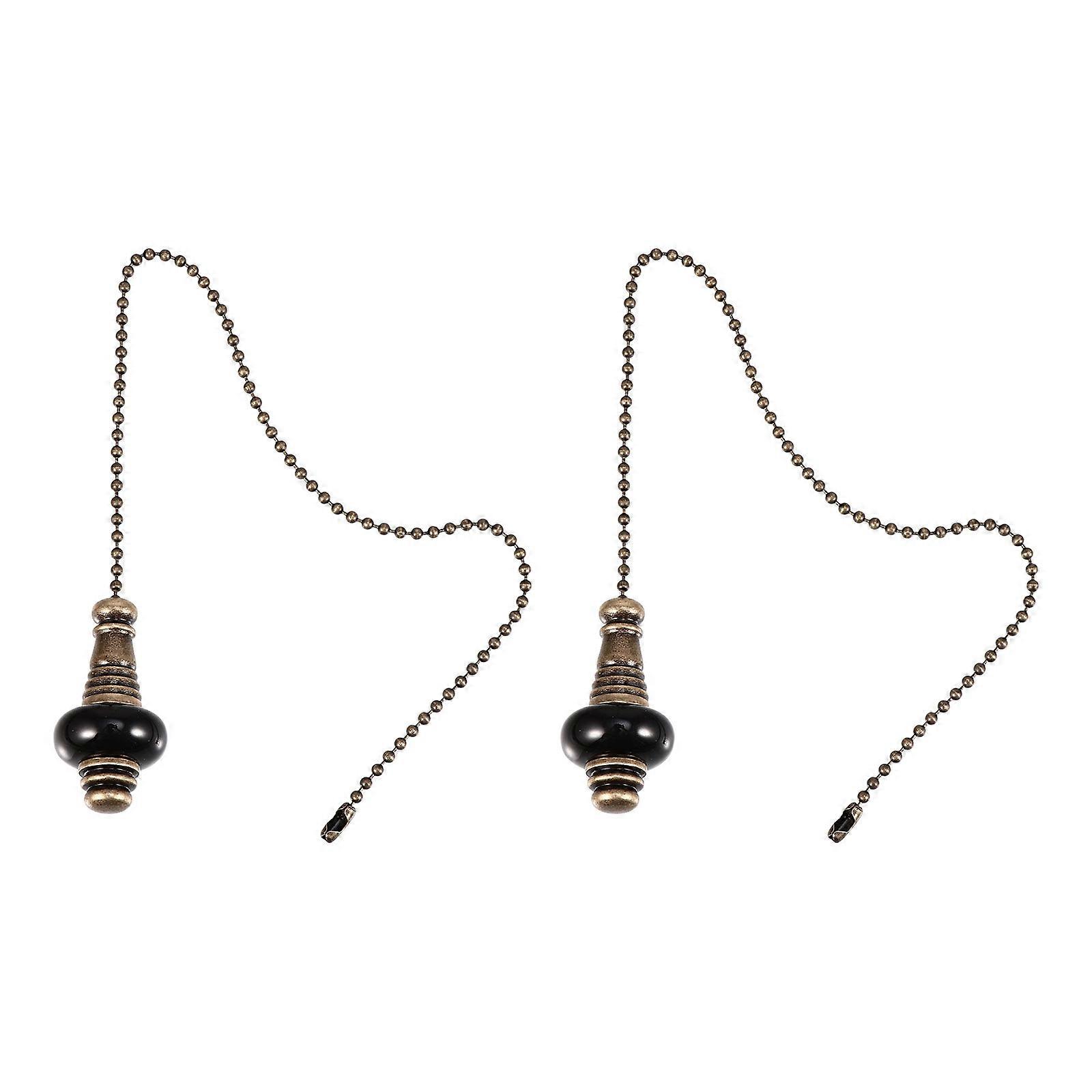 2pcs Ceramic Hanging Pendants Decorative Lighting Adornments for Home Bar Workshop Ceiling Fan Accessories Elegant Design Fine Workmanship Antique