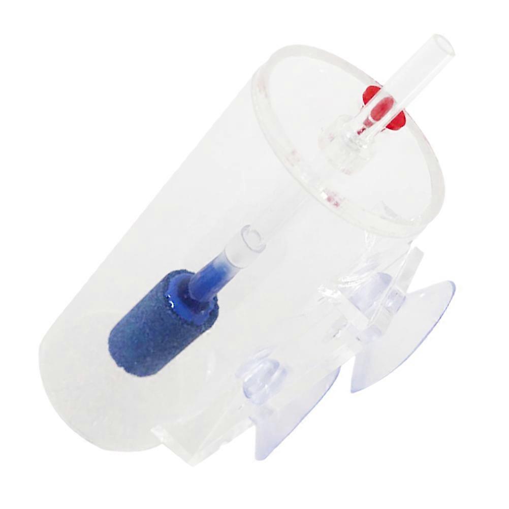 Tank Air Dissolver Transparent Acrylic Foam-Free Operation Aquarium Owners 1Pack