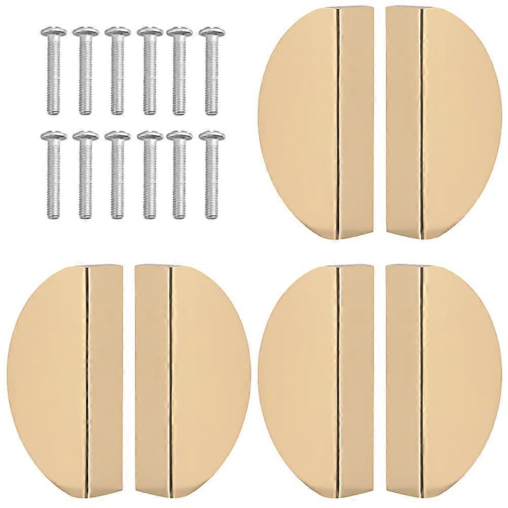 Drawer Pull Furniture Pull Handle Small Drawer Pulls Metal For Drawers Dressers Cupboards 6Pcs