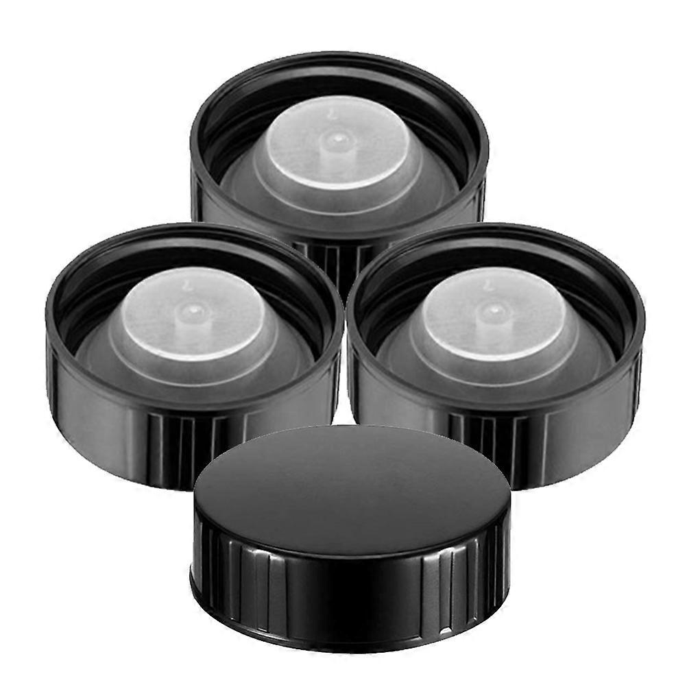 4pcs Phenolic Screw Caps for Bottles – Leak Proof Sealing Design for Wine, Beer & Cosmetic Storage – Practical Replacement for Beverage Bottles