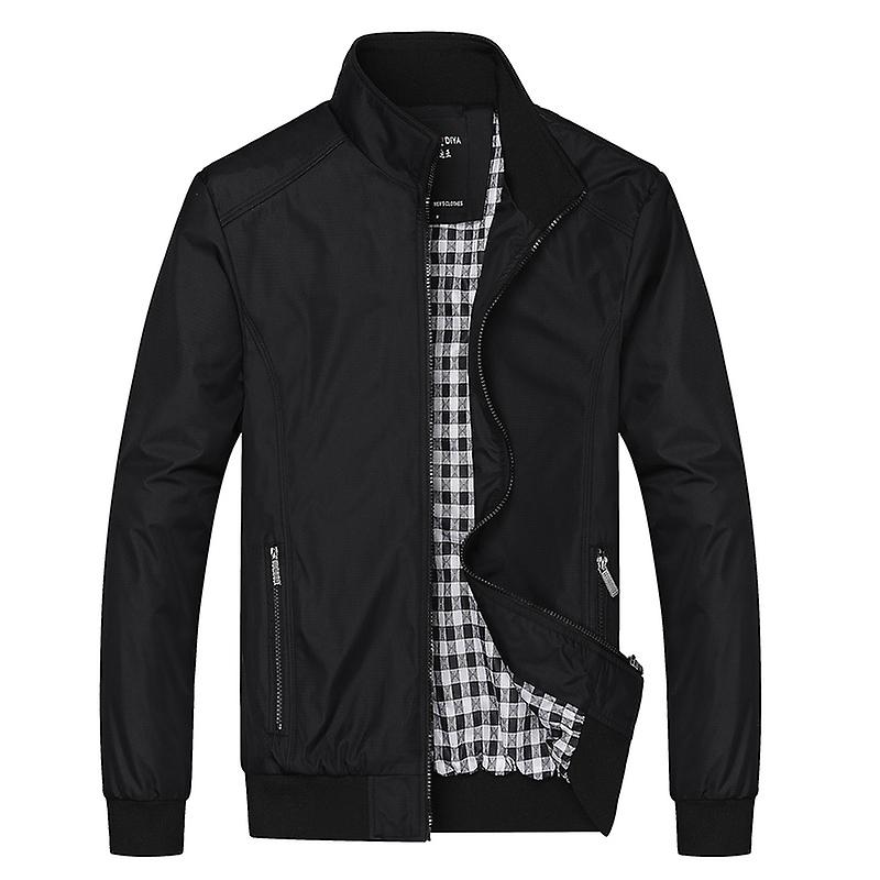 Mäns Casual Jacket Trench Coat