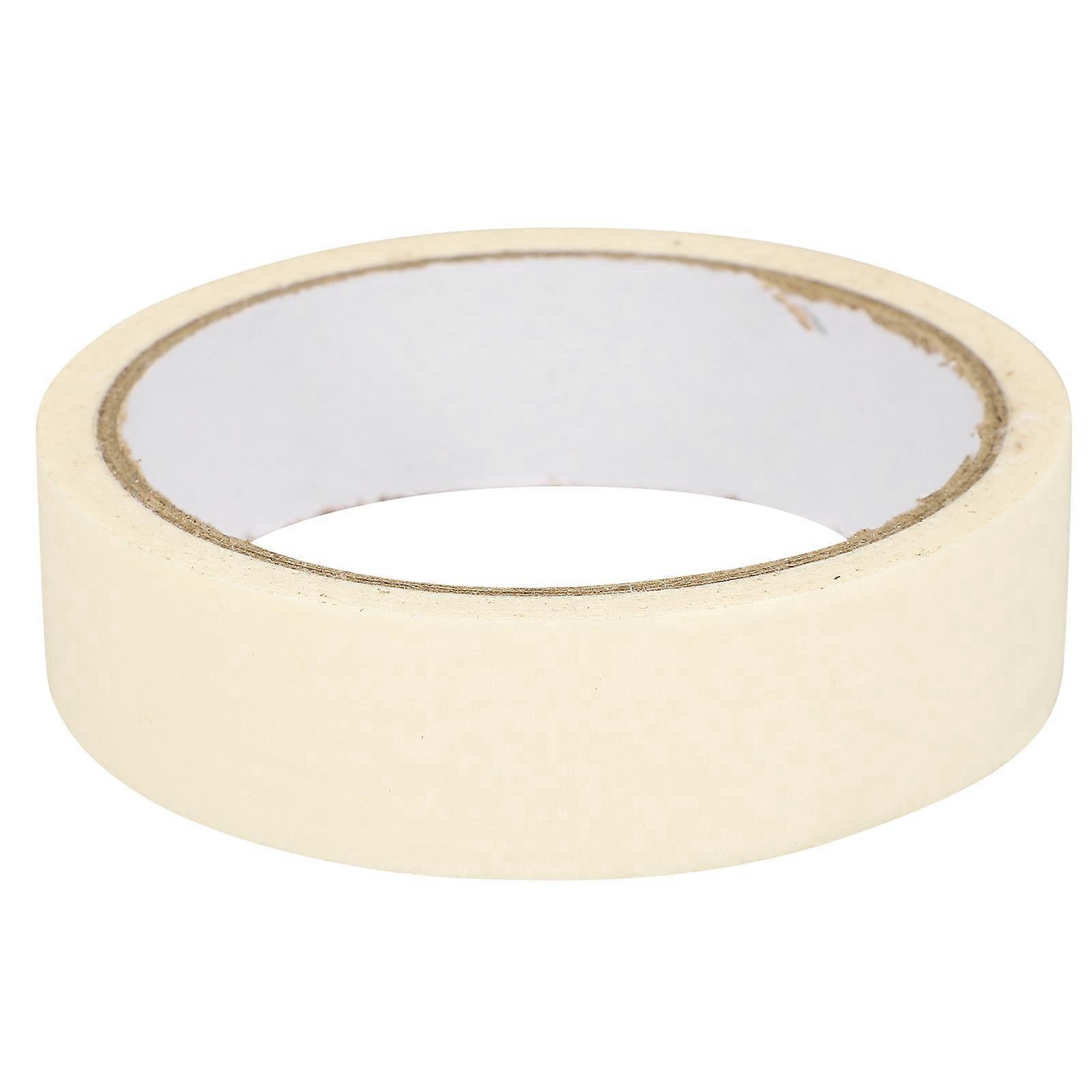 Automotive Masking Tape For Painting Projects White 2.5Cm 50Meters Tear-Resistant Precise Paint Application 1 Roll