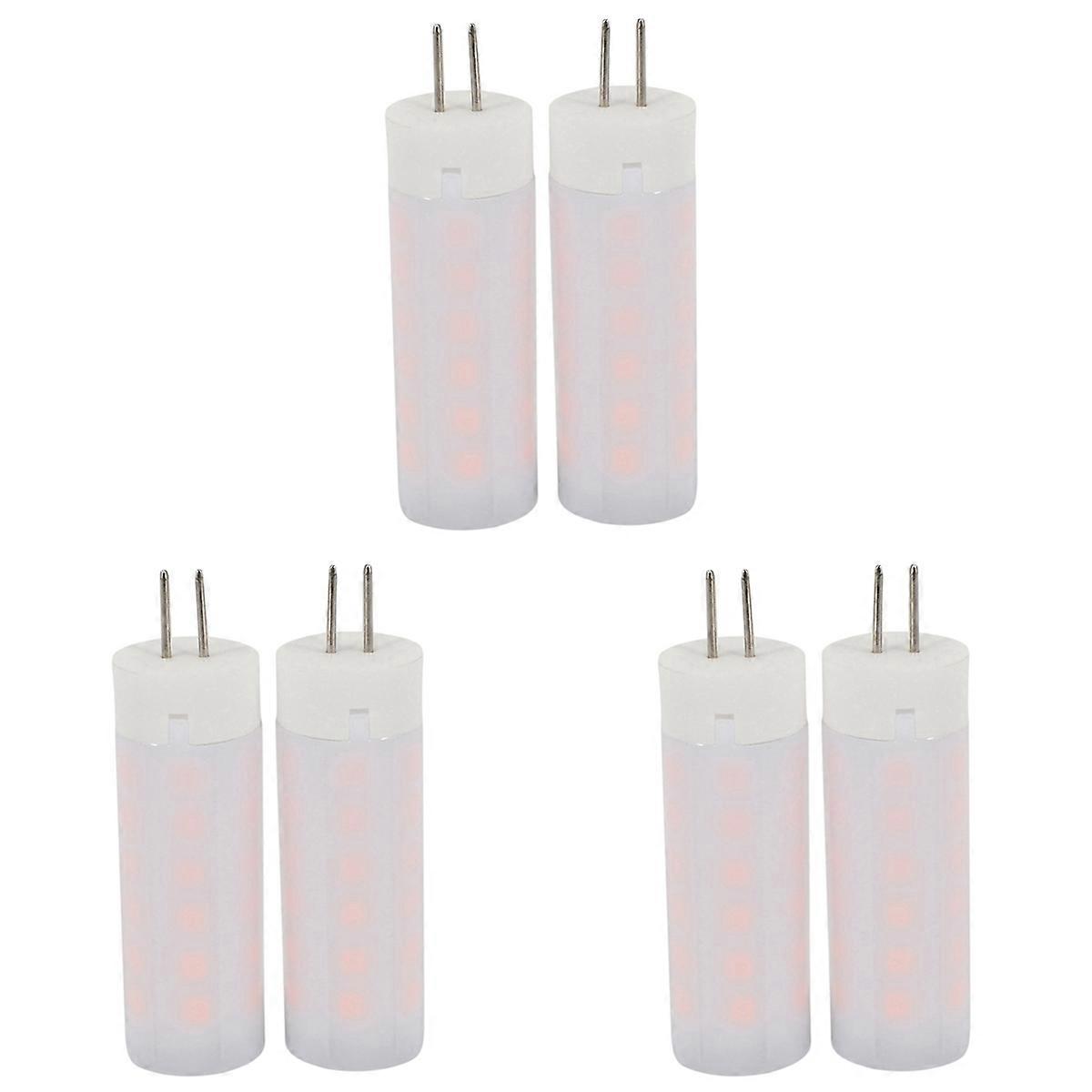 2pcs G4 LED Corn Lights 36 leds Flame Effect ( Warm White, DC12V)