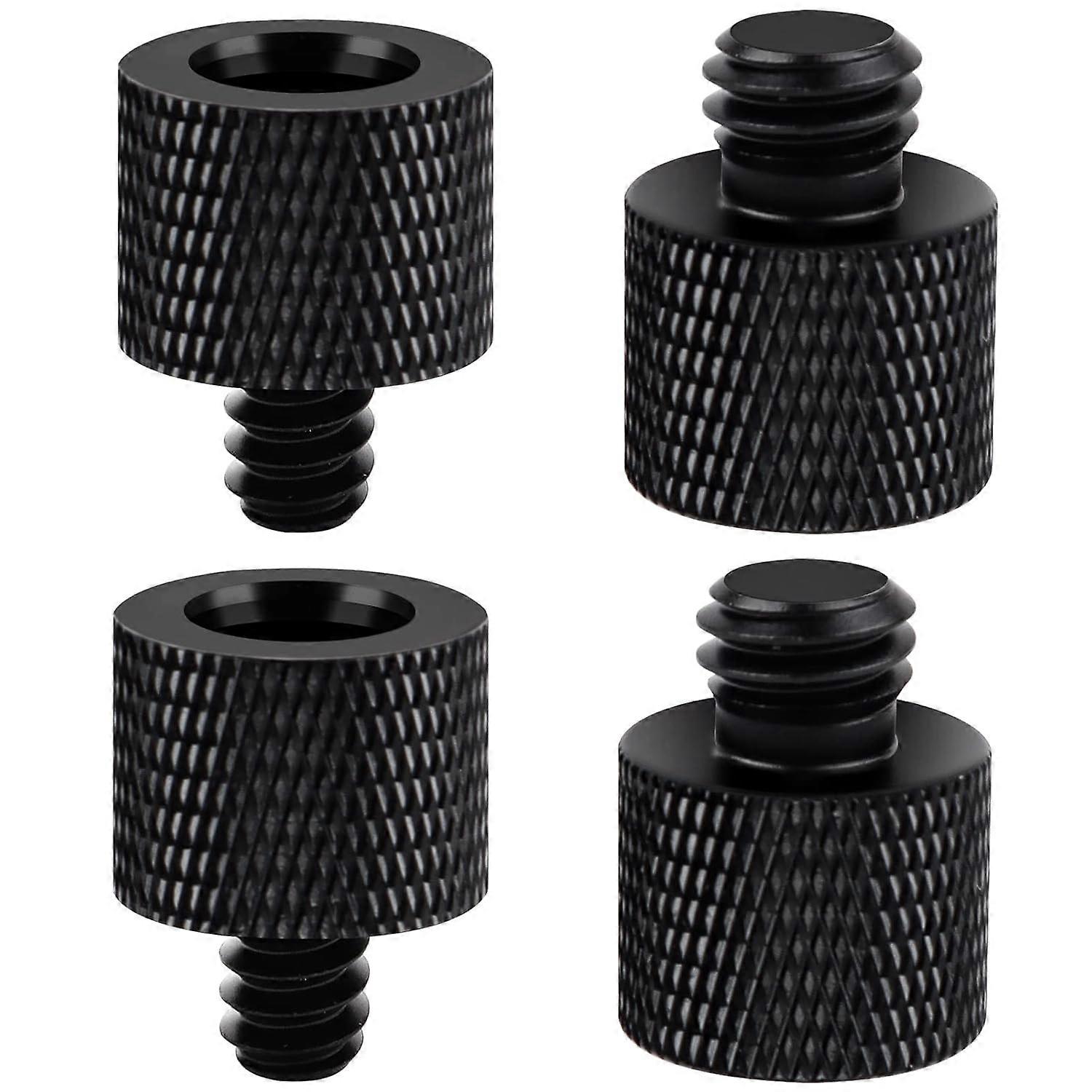 4 Tripod Adapter, 3/8 to 1/4 Adapter, Microphone Threaded Screw Adapter