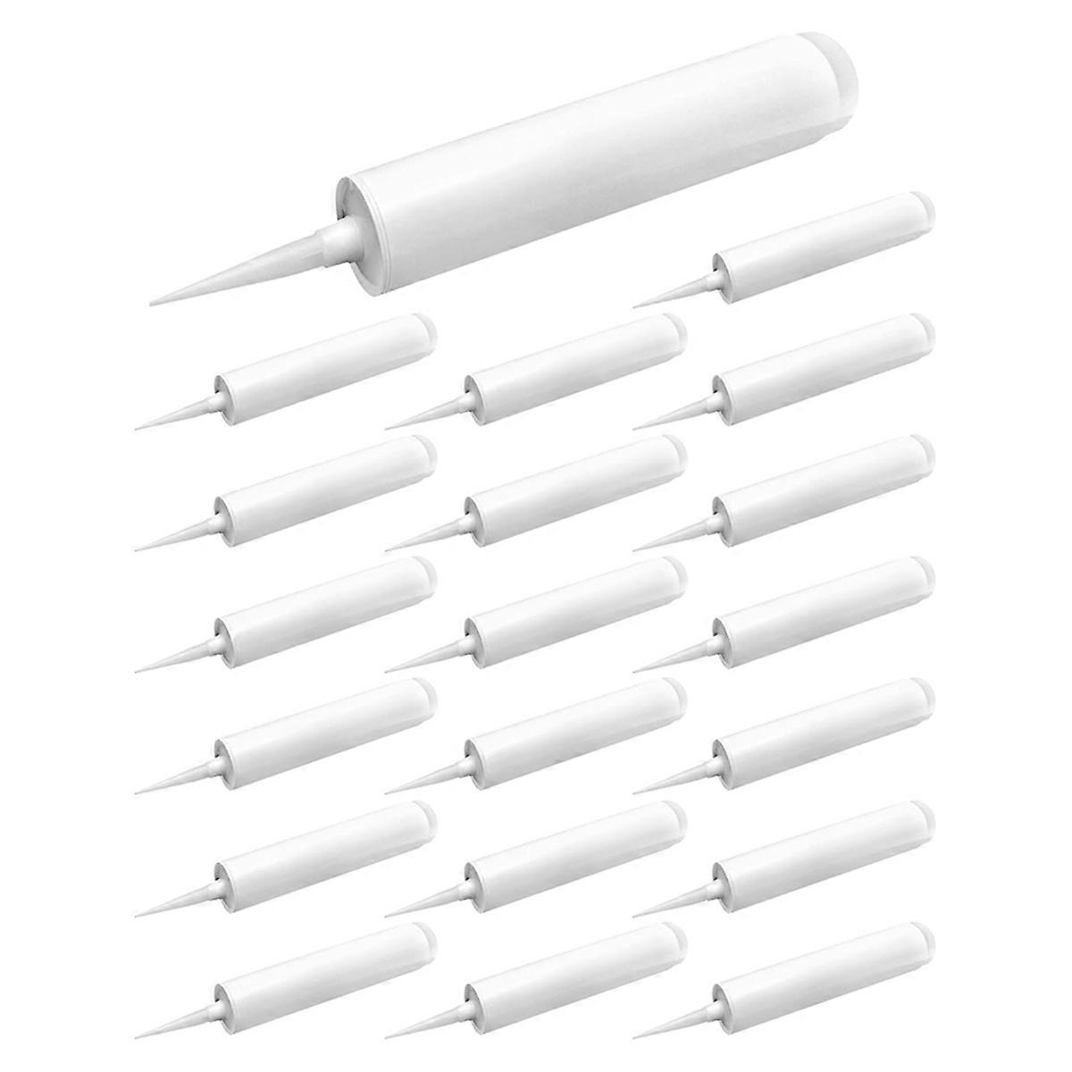 Empty Caulk Tube, 20 Pack 10 Oz. Empty Plastic Caulking-