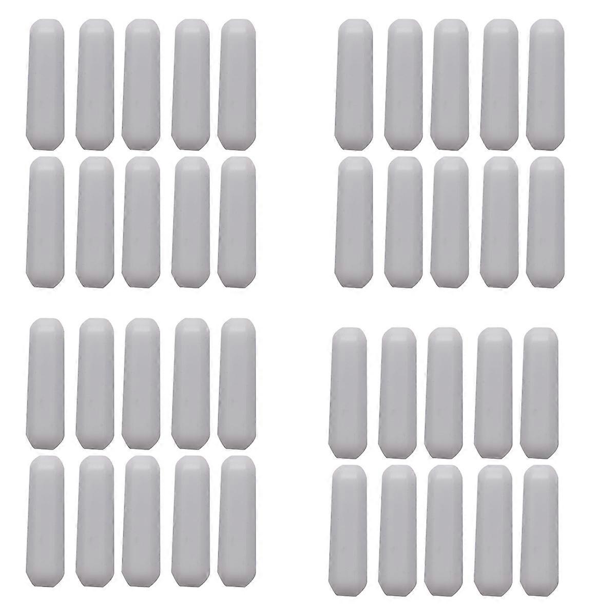 10 Pieces PTFE Magnetic Stirrer Mixer Stir Bar Laboratory Bar(7X25mm)