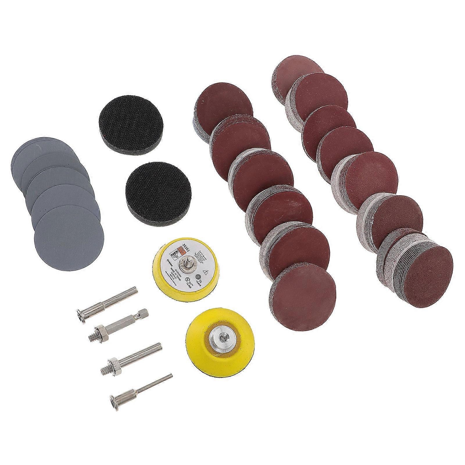 Sanding And Polishing Discs Pads For Orbital Sander 5X5cm 1Set