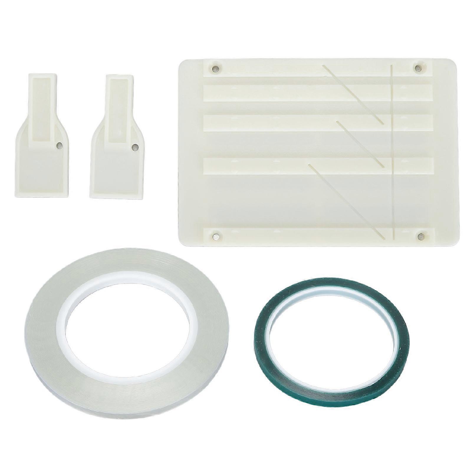 Kit d'épissure de ruban 1/4 10 po Professionnel 1 pouce 1/2 pouce 1/4 pouce 1/8 pouce Kit d'épissure de ruban bobine à bobine ouverte pour Revoxsonido