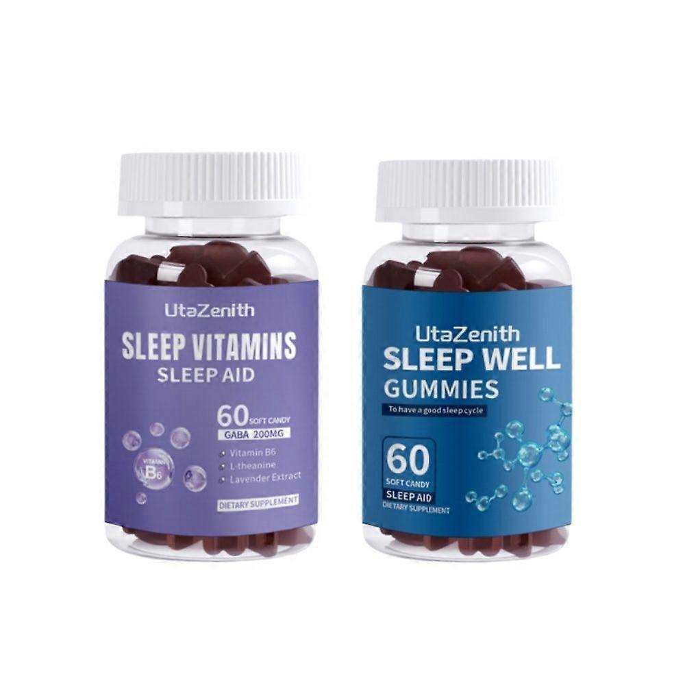 Żelki UtaZenith Sleep na dyskinezę późną – 120 żelków z manganem i przeciwutleniaczami wspomagających odpoczynek neuromotoryczny