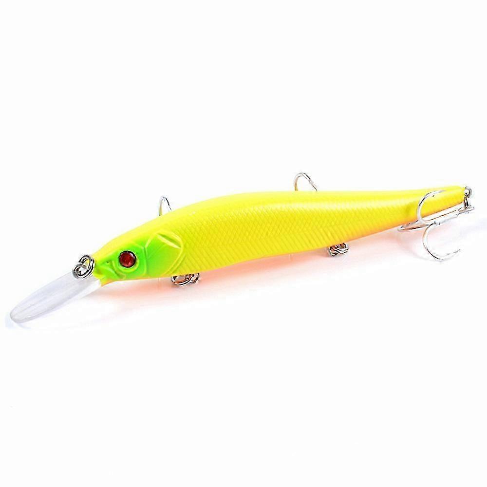 Jerkbait Fishing Lure 13.5cm 17.4g ABS Plastic with Three Hooks - Style 5