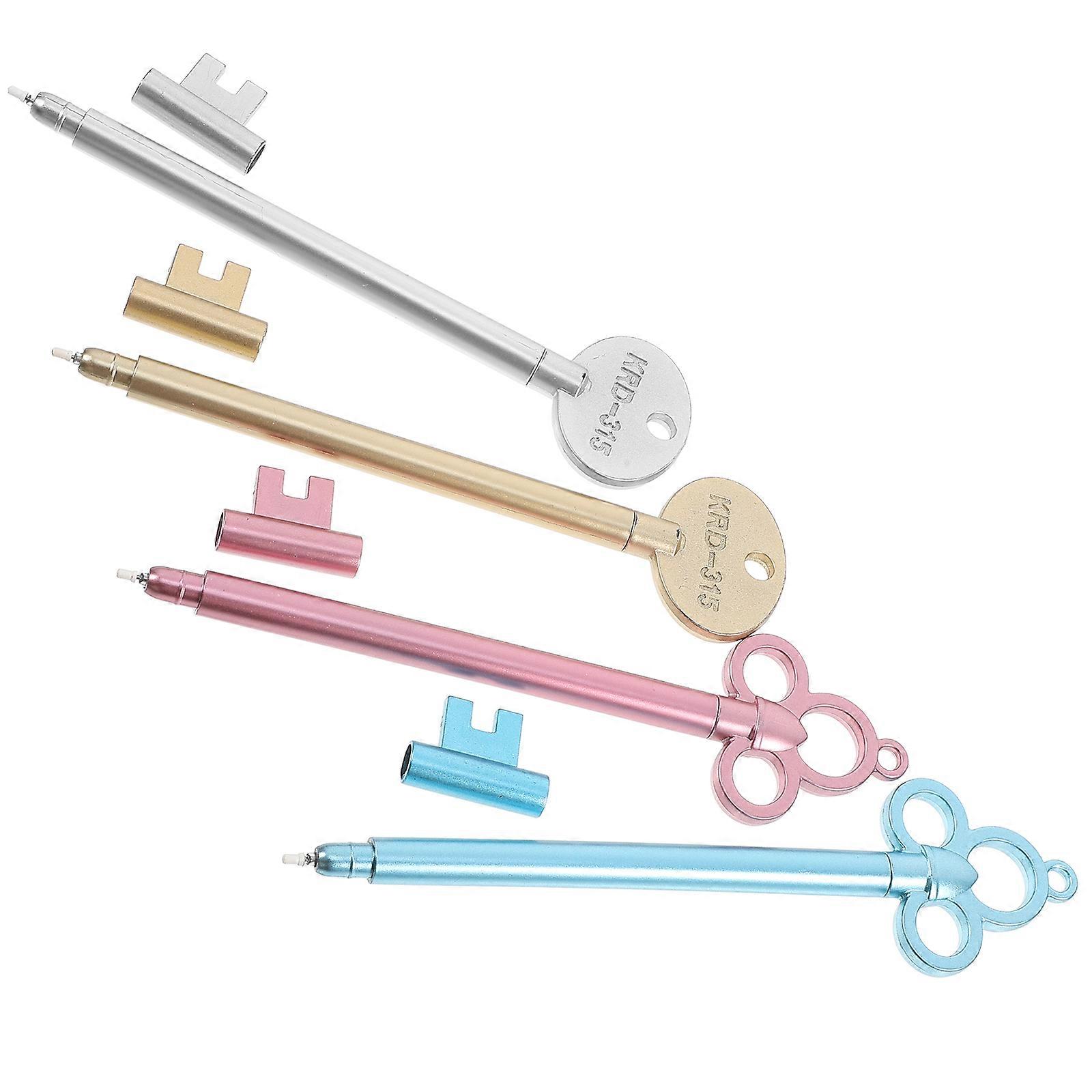 Gel Pen Sets Key Shape Pens For Journaling Assorted Color As Small 15Pcs