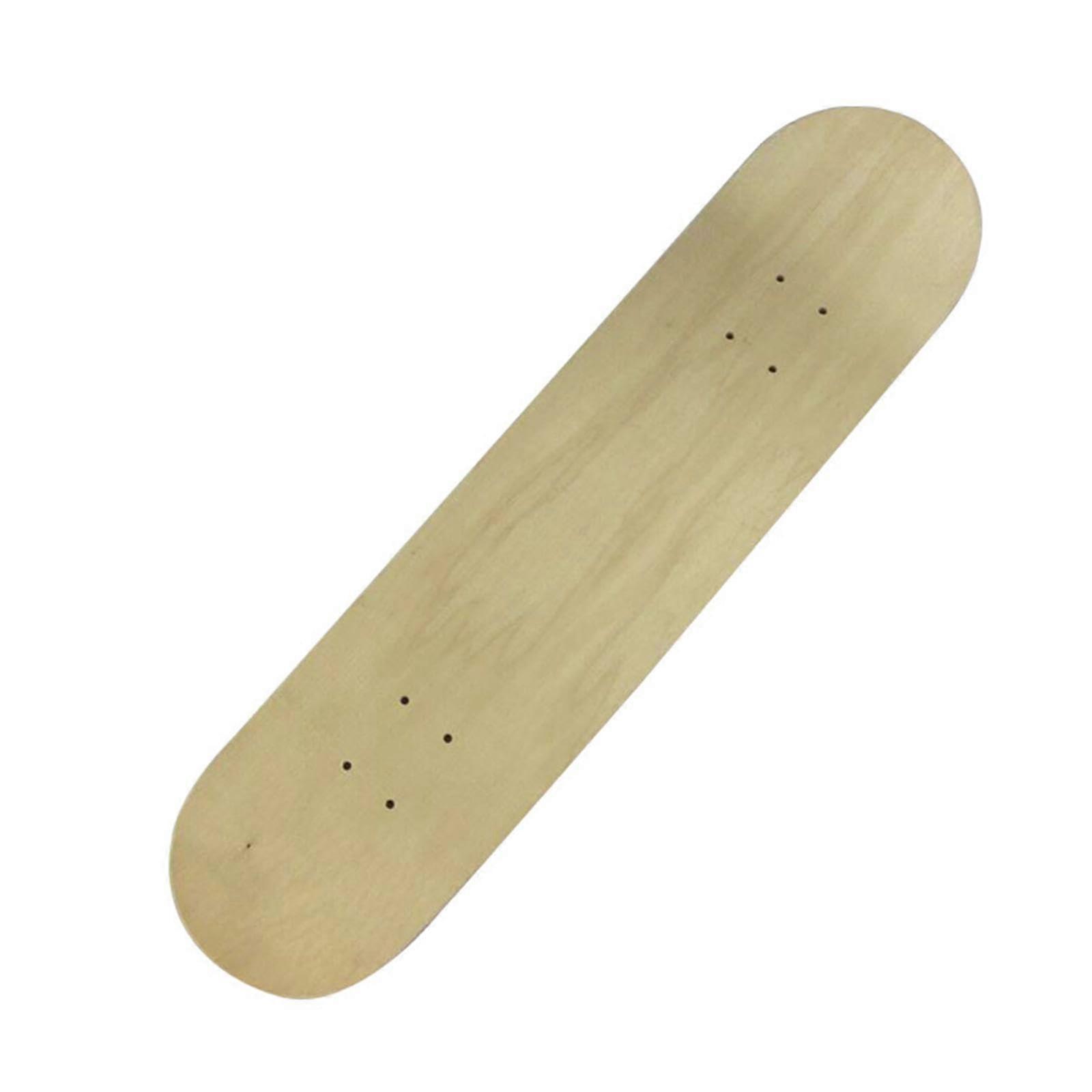 Skateboard deck for to themselves, wooden skateboard deck as a table tennis substitute, 80cm x 20cm wood