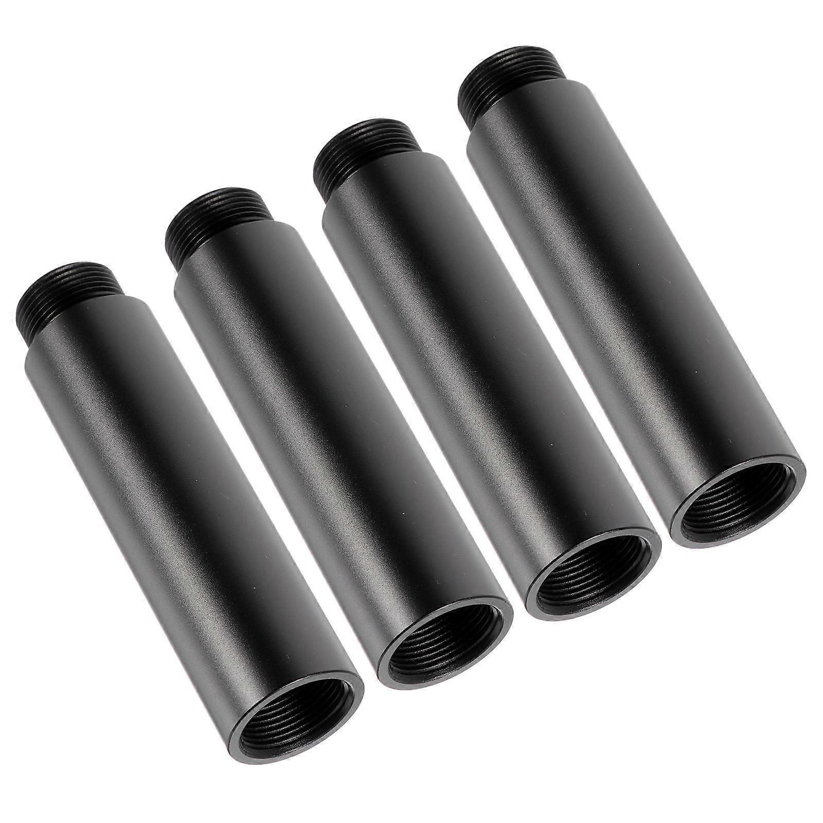 Mic Stand Extension Aluminum Alloy For Broadcasting Recording Enhancement 4Pcs