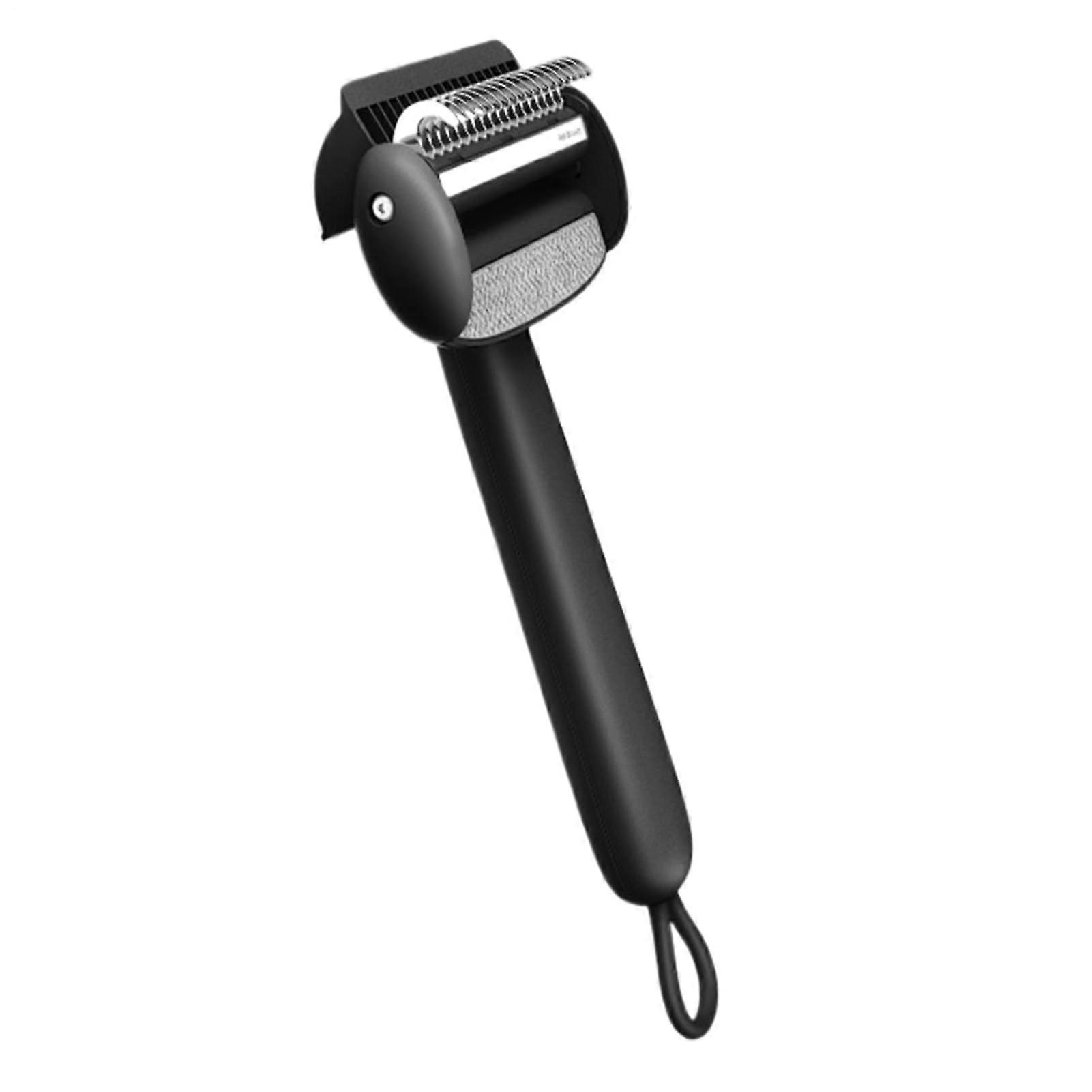 Cat Dematting Comb, Undercoat Brush for Cats and Dogs – Knot Removal Grooming Tool, Black Color, Durable Design