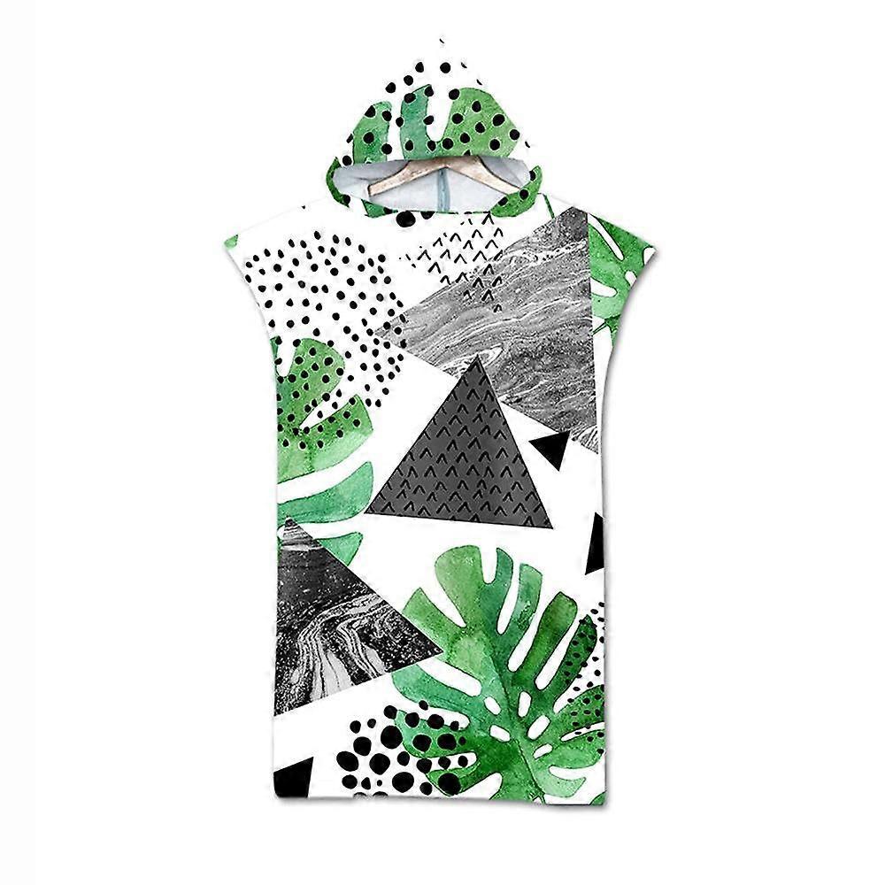 Beach towel with hood, for adults, surfing, swimming, unisex, style A – H