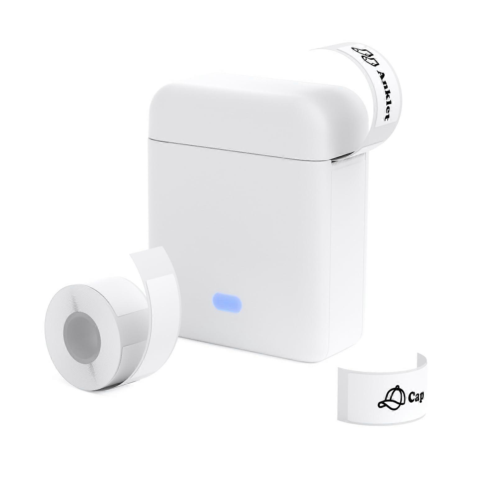 Bluetooth Mini Thermal Printer  Labels, Mini Label Printer for iOS Android