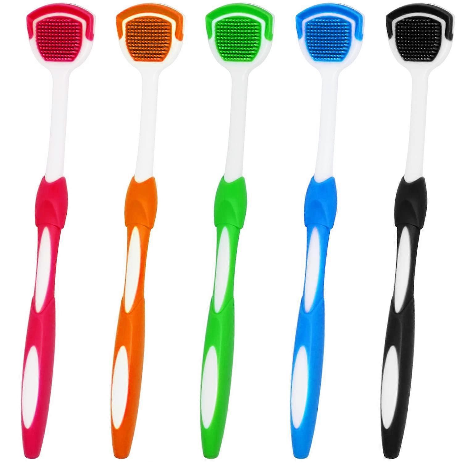 Tongue Scraper Helps Fight Bad Breath (5 Pack)