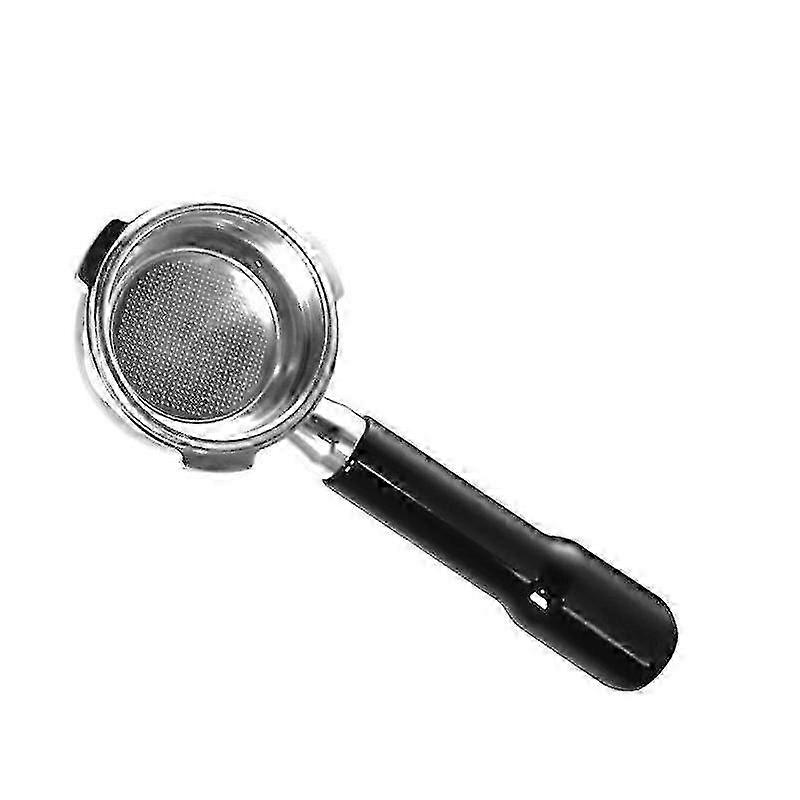 Bottomless Coffee Machine Handle 3 Ears 58mm Ultra-fine Mesh Espresso Portafilter with Wooden Handle