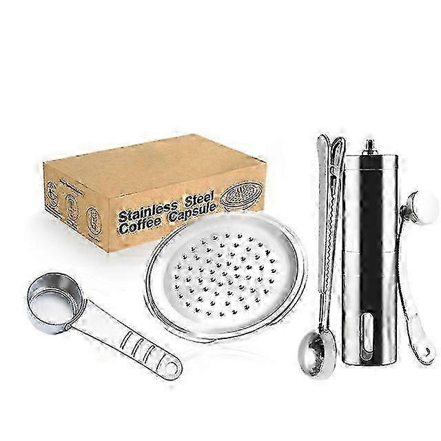 קפסולת קפה לשימוש חוזר למכונת קפה של מותג מתאים תרמילים למילוי חוזר ידידותי לסביבה מכונת קרמה אספרסו