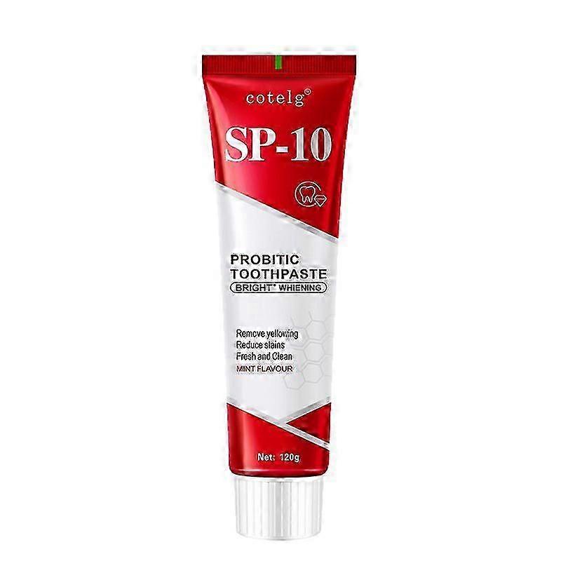 SP10 Probiotic Toothpaste, Prob-iotic- Stain Removal, Fresh Breath Probiotic Toothpaste, Deep Cleaning Care